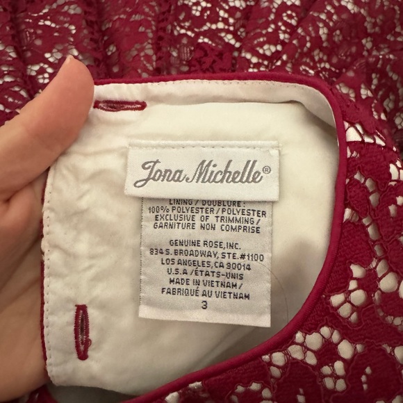 Jona Michelle Lace Dress - Picture 3 of 3